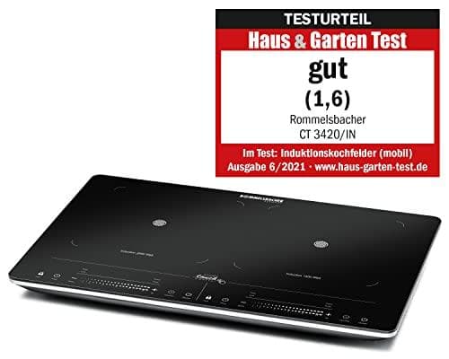 Rommelsbacher CT 8686.80cm (3420") hob black worktop 56 cm zone induction hob 2 zone(s) (CT3420/IN)