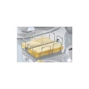 Esmeyer "Wire" servietholder, lavet af forkromet metal til standard servietter med 1/4 fold, kapacitet: - 1 stk (400-1291)