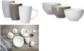Ritzenhoff & Breker "SUOMI" kaffekrus, gråblå, 0,31 l af porcelæn, tåler opvaskemaskine, højde: 100 mm - 1 stk (067781)