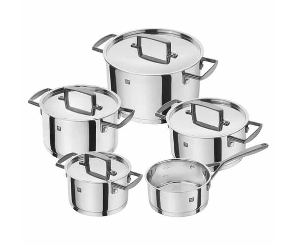 Zwilling BELLASERA køkkengrejsæt 5-delt, 18/10 rustfrit stål (71160-005-0)
