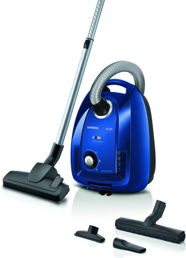 Siemens iQ300 VSC3320 pölynimuri sylinteri tyhjiökuivapölypussi (VSC3320) Sininen