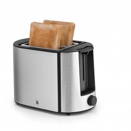 WMF Bueno Pro - 2 levyä - musta - hopea - ruostumaton teräs - taso - kiertosäädin - 870 W - 220 - 240 V (0414130011)