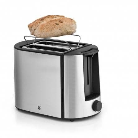 WMF Bueno Pro - 2 levyä - musta - hopea - ruostumaton teräs - taso - kiertosäädin - 870 W - 220 - 240 V (0414130011)