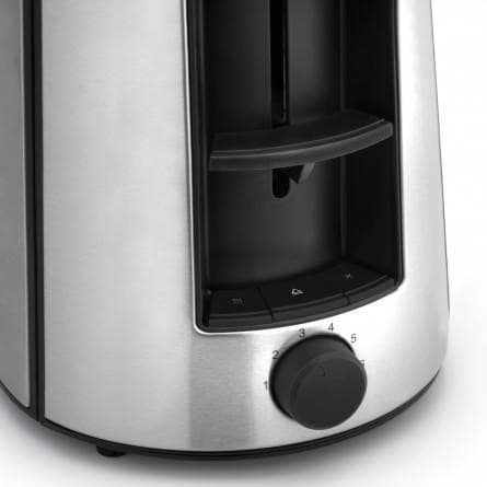 WMF Bueno Pro - 2 levyä - musta - hopea - ruostumaton teräs - taso - kiertosäädin - 870 W - 220 - 240 V (0414130011)