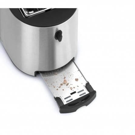 WMF Bueno Pro - 2 levyä - musta - hopea - ruostumaton teräs - taso - kiertosäädin - 870 W - 220 - 240 V (0414130011)