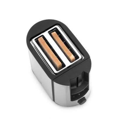 WMF Bueno Pro - 2 levyä - musta - hopea - ruostumaton teräs - taso - kiertosäädin - 870 W - 220 - 240 V (0414130011)