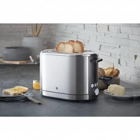 WMF Bueno Pro - 2 levyä - musta - hopea - ruostumaton teräs - taso - kiertosäädin - 870 W - 220 - 240 V (0414130011)
