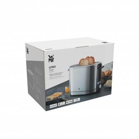 WMF Bueno Pro - 2 levyä - musta - hopea - ruostumaton teräs - taso - kiertosäädin - 870 W - 220 - 240 V (0414130011)