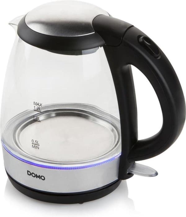 Domo DO9218WK - Kedel - 1,2L - Oplyst - Glas