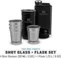 Miniatyrbild 3 av 8: Stanley The Pre-Party Shotglass + Flask Set - Polar