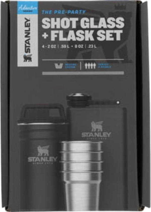 Stanley The Pre-Party Shotglass + Flask Set - Polar