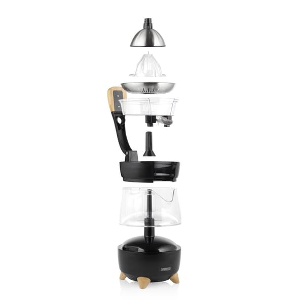 Princess Pure 201862 - Citrus juicer - sort (mat/træ) - 300W (01.201862.01.001)