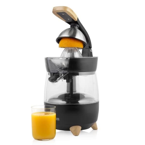 Princess Pure 201862 - Citrus juicer - sort (mat/træ) - 300W (01.201862.01.001)