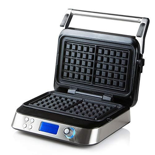 Domo DO9219W vaffelmaskine 2 vafler i rustfrit stål 1600 W (DO9219W)