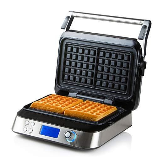 Domo DO9219W vaffelmaskine 2 vafler i rustfrit stål 1600 W (DO9219W)