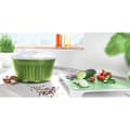 Miniatyrbillede 9 af 11: Leifheit Salatspinner ComfortLine grøn og hvid 23200
