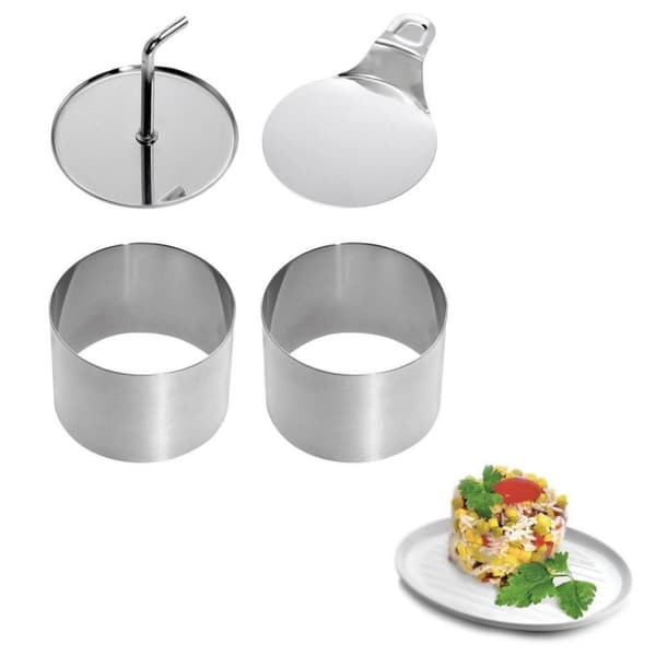 Westmark Food formers 7,5 cm 4-delat rostfritt stål