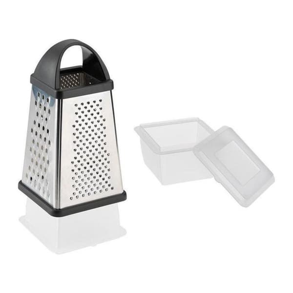 Westmark-raastin 13x13,6x25 cm ruostumaton teräs/musta