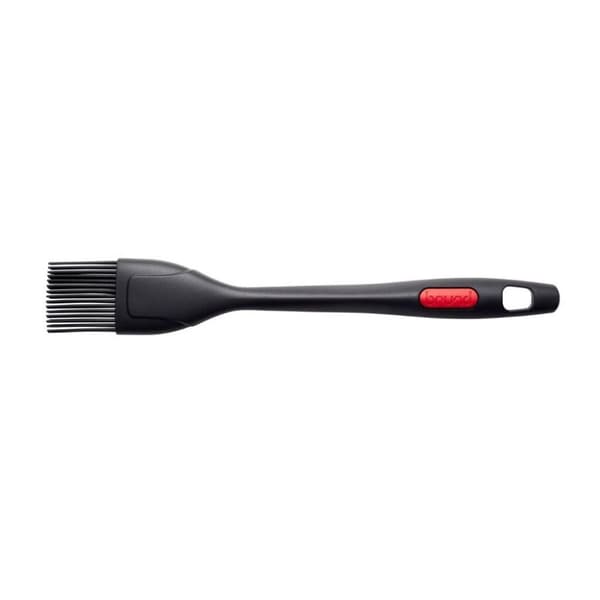 Brund Silikonebørste 27 cm Sort/Rød