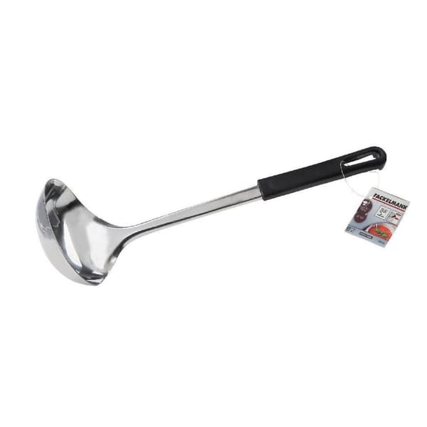 Fackelmann Mad og mere Suppeske 30 cm Sort PP/Rustfrit Stål