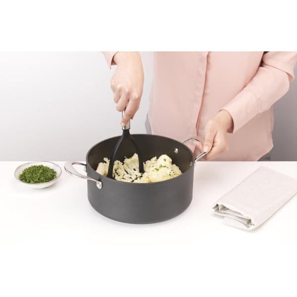Brabantia Profil Puree masher rostfritt stål/svart