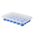 Pikkukuva 3 / 6: Tefal Masterseal Ice Cube Box 24 jääkuutiolle sininen/läpinäkyvä