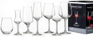 Ritzenhoff & Breker Bourgogne glas "MAMBO", 0,5 l lavet af krystalglas, tåler opvaskemaskine, laserbehandlet, - 1 stk (813241)