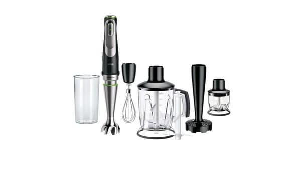 Braun MultiQuick 9 MQ 9147X 0,6 l blender 1200 W sort - rustfrit stål (BRAUN MQ 9147)