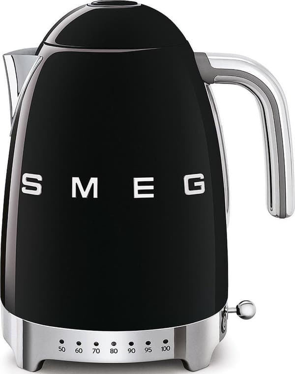Smeg KLF04BLEU 1.7L 2400W musta vedenkeitin (KLF04BLEU)