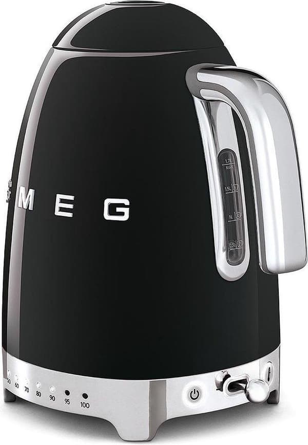 Smeg KLF04BLEU 1.7L 2400W musta vedenkeitin (KLF04BLEU)