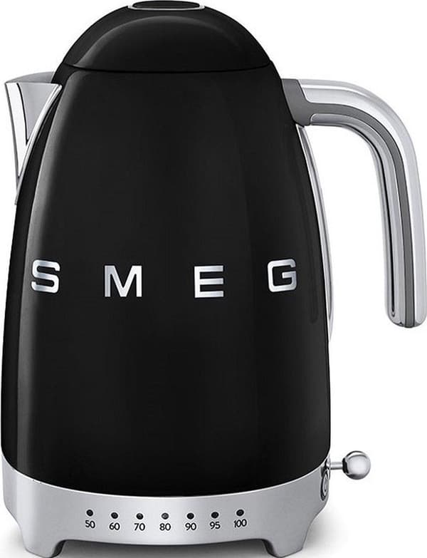 Smeg KLF04BLEU 1.7L 2400W musta vedenkeitin (KLF04BLEU)