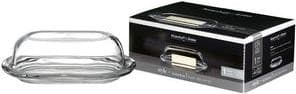 Ritzenhoff & Breker "STYLE" smørfad, lavet af glas med låg, mål: (B)190 x (D)130 x (H)70 mm - 1 stk (812022)