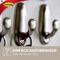 Miniatyrbillede 4 af 6: 3M Command™ Medium Metalkrog Classic (L x B x H) 83 x 32 x 32 mm Nikkel (børstet) Indhold: 1 stk. (FC12-BNFGN)