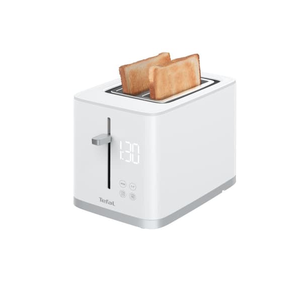 Tefal Sense Toaster - 2 skive(r) - Hvid - Touch - LED - Kina - 850 W (TT6931)