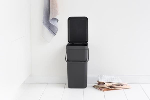Brabantia Sort & Go-behållare 16l mörkgrå (109966)