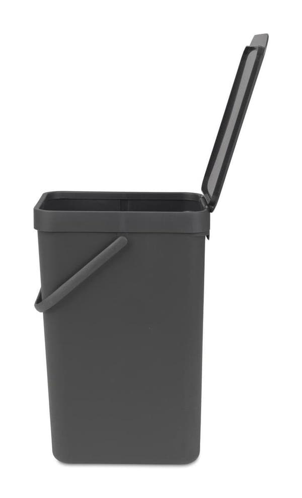 Brabantia Sort & Go-behållare 16l mörkgrå (109966)