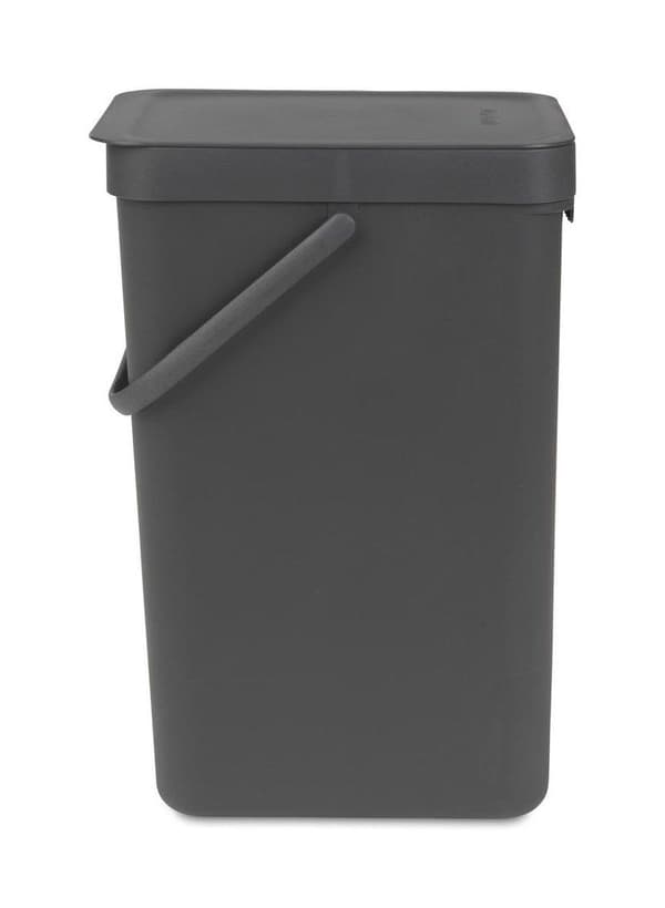 Brabantia Sort & Go-behållare 16l mörkgrå (109966)