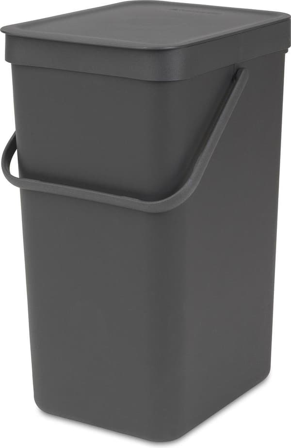 Brabantia Sort & Go-behållare 16l mörkgrå (109966)