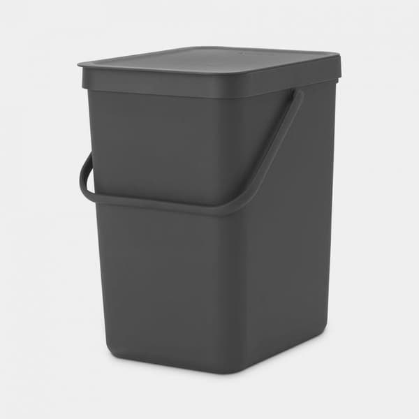 KESTÄVÄ Brabantia Sort & Go -säiliö 25l Tummanharmaa (129940)
