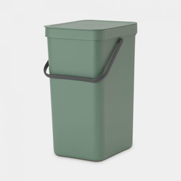HÅLLBAR Brabantia Sort & Go-behållare 16l grangrön (129827)