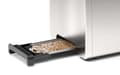 Miniatyrbillede 5 af 9: Bosch TAT3P420 Brødrister 2 skive(r) 970 W Sort - Rustfrit stål (TAT3P420)