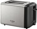 Miniatyrbillede 1 af 9: Bosch TAT3P420 Brødrister 2 skive(r) 970 W Sort - Rustfrit stål (TAT3P420)
