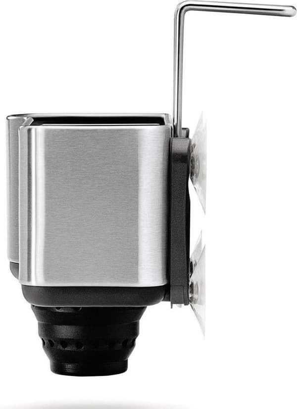simplehuman Sink Caddy, kapea, harjattu ruostumaton teräs (KT1134)