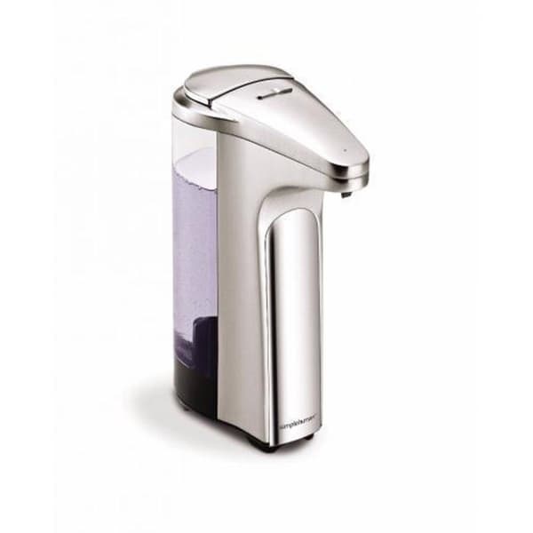 simplehuman batteridrevet sensordispenser, børstet nikkel (ST1023)