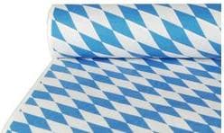 PAPSTAR damaskdug "Bavarian Blue" (B)1,0 x (L)50 m papirdug med damaskprægning, tykkelse: 45 g/kvm - 1 stk (88162)