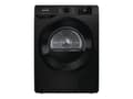 Pikkukuva 1 / 5: Gorenje DNE82BGN, Vapaasti seisova, Edestä täytettävä, Lämpöpumppu, Musta, Painikkeet, Rotaatio, Lasiovi