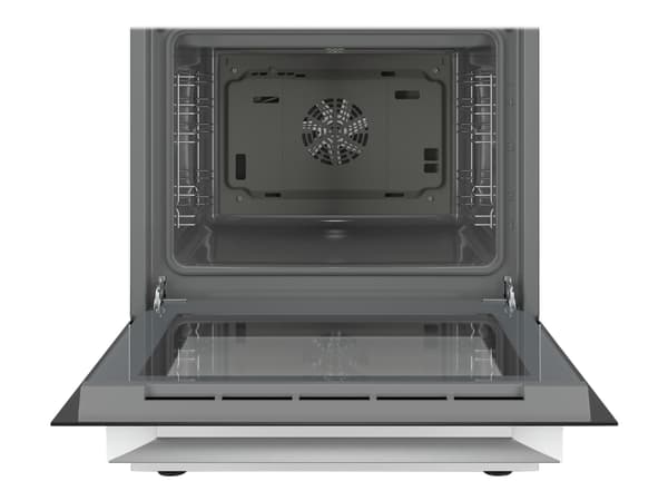 Siemens iQ300 HK9R3A220, Vapaasti seisova liesi, Valkoinen, Rotaatio, Kosketus, Etu, 1,2 m, Elektroninen