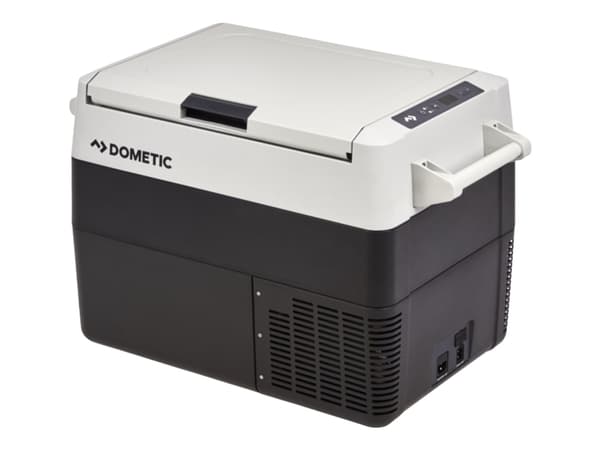 Dometic CFF45 - Bærbar kjøler - utendørs - bredde: 71.5 cm - dybde: 39.8 cm - høyde: 47.5 cm - 44 liter - Klasse C - slate/mist Sort, Grå