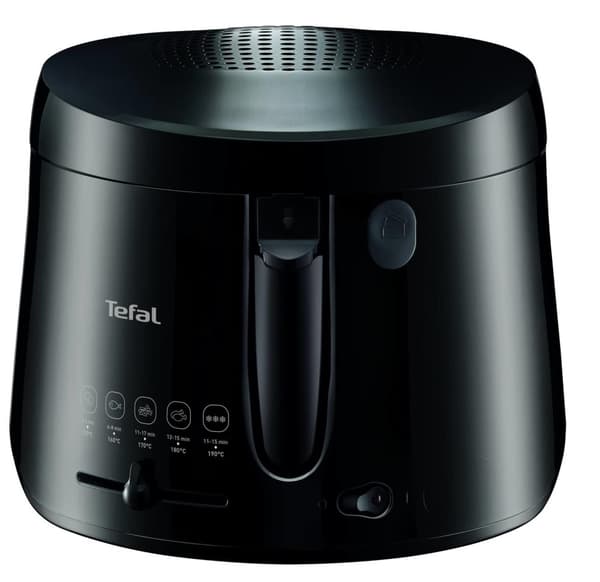 Tefal FF107810 frituregryde Enkelt 2 L Fritstående 1900 W Frituregryde Sort Sort