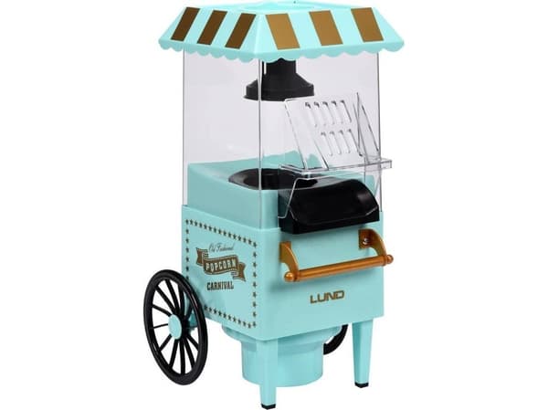 Lund POPCORN MACHINE 1200W, TROLLEY